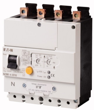 Блок защиты от токов утечки, 0:03-3A, 4P, установка снизу выключателя