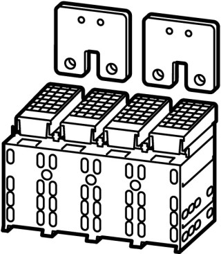 Набор электрических соединителей + крышка Зажимов, 4 или 2 P