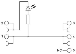Электрическая схема, Схема подключения PLC-VT/LA