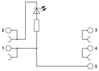 Электрическая схема, Схема подключения PLC-VT/ACT/LA