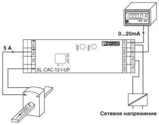 Схема применения, Измерения сигнала тока