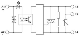Электрическая схема, 1 = Нулевой выключатель
