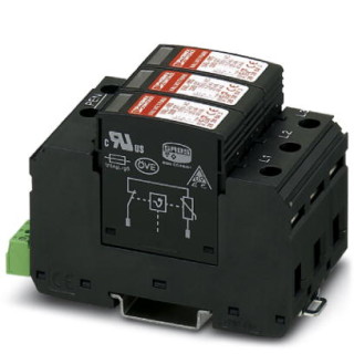 Разрядник для защиты от импульсных перенапряжений, тип 2 VAL-MS 320/3+0-FM