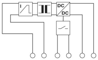 Блок-схема, Схема соединений: FB-PS-PLUG-24DC/28DC/0.5/EX