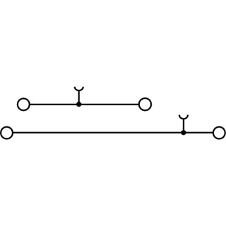 Проходная клемма WDK 2.5 OR