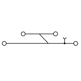 Проходная клемма WDK 4N V