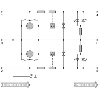 Защита от перенапряжения - VSSC6SL LD 12VDC 0.5A