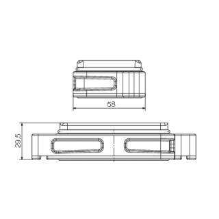 Профильное уплотнение HDC IP68 06B AS