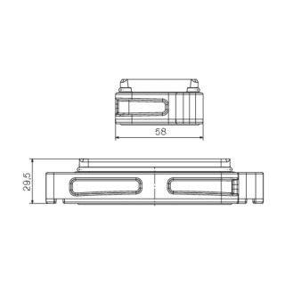 Профильное уплотнение HDC IP68 10B AS