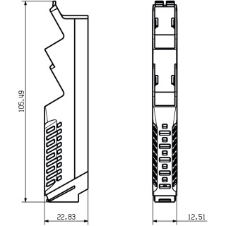 Корпуса для электроники CH20M12 S PPSC BL 2013