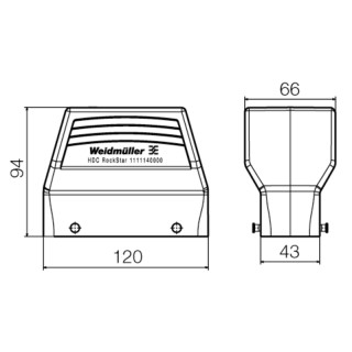 Корпус HDC 64D TOBU 1M50G