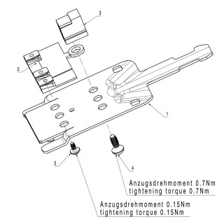 Штекерный соединитель печат BVF 7.62HP SH180 4-6 KIT